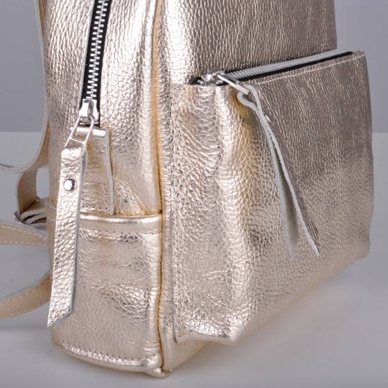 Рюкзак из кожи JIZUZ Sport Gold NEW