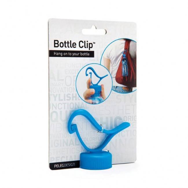 Кришка-тримач для пляшки Peleg Design Bottle Clip Червоний
