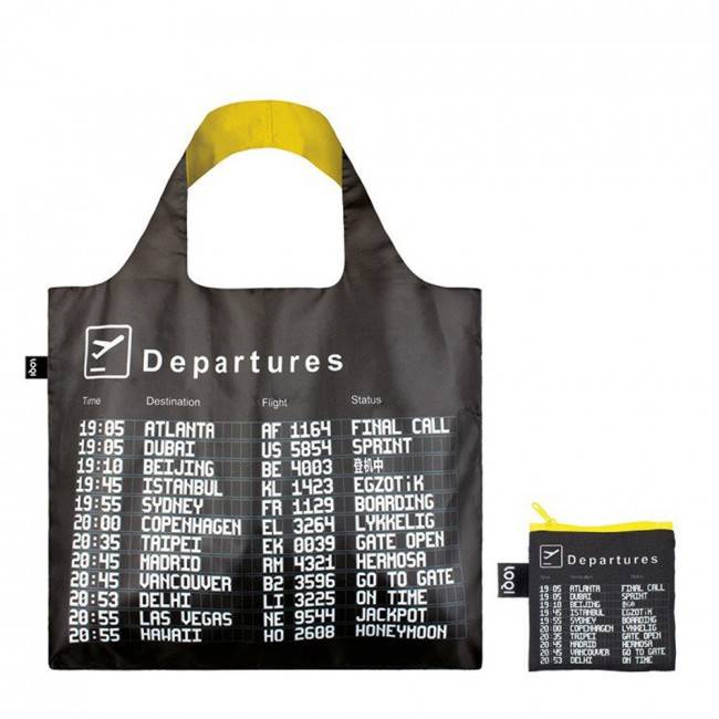 Сумка для покупок складна Loqi Airport Arrivals