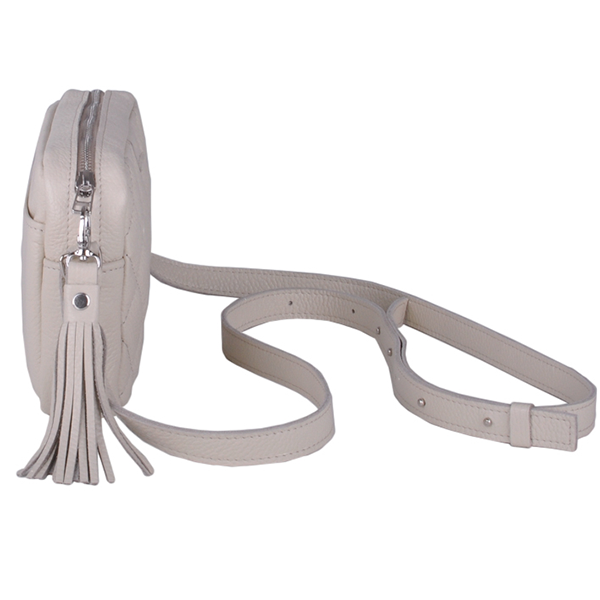 Сумка-клатч из кожи JIZUZ Clutch Milk