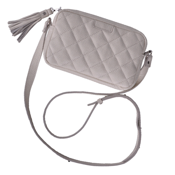 Сумка-клатч из кожи JIZUZ Clutch Milk