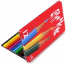 Набір акварельних олівців Caran d&#39;Ache Red Line 12 кольорів + металевий бокс