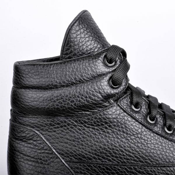 Кожаные кеды Jizuz Industry Black