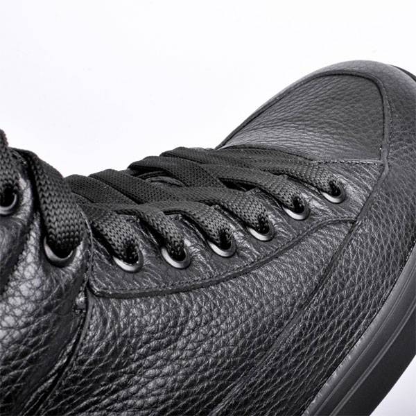 Кожаные кеды Jizuz Industry Black