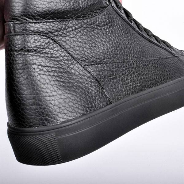 Кожаные кеды Jizuz Industry Black