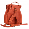 Кожаный женский рюкзак Dekey Classic Рыжий