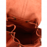 Кожаный женский рюкзак Dekey Classic Рыжий