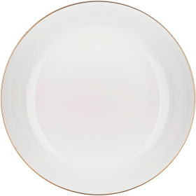 Фарфоровая тарелка Chiori Gold and White