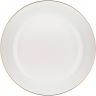 Фарфоровая тарелка Chiori Gold and White