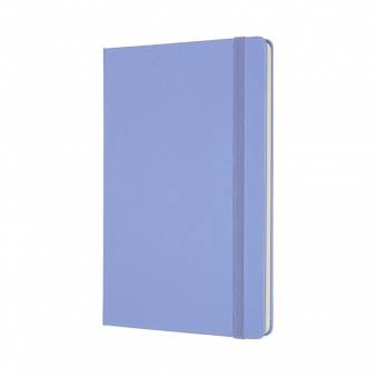 Средний блокнот Moleskine Classic Голубая Гортензия чистые листы