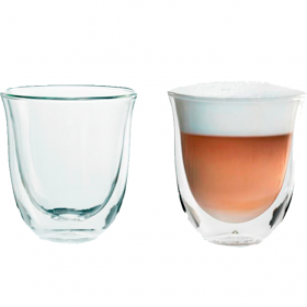 Склянки для Капучіно De`Longhi з подвійного скла (5513214601)