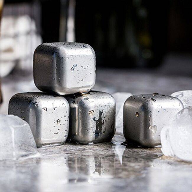 Сталеві камені для віскі Chilling Power Be Different (6 шт)