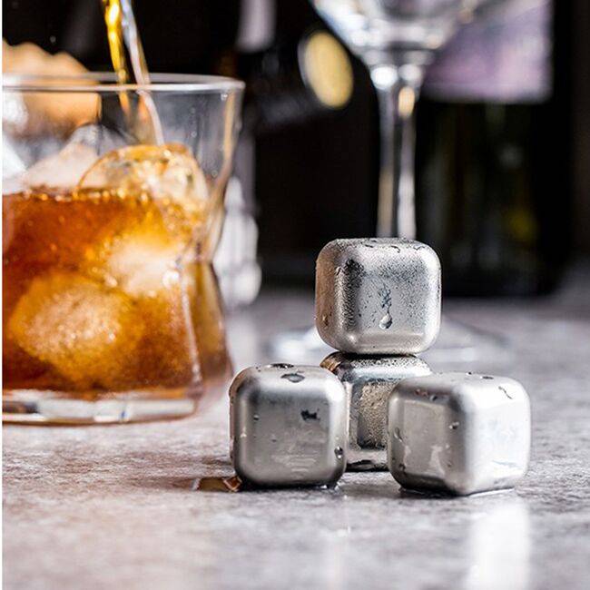 Сталеві камені для віскі Chilling Power Be Different (6 шт)