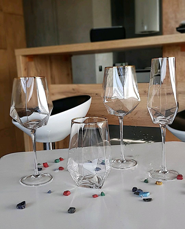 Бокал для шампанского Бриллиант прозрачный 350 мл