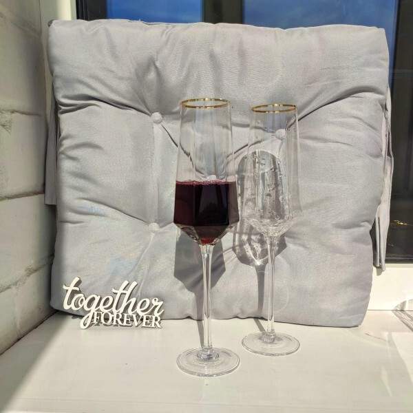 Бокал для шампанского Бриллиант прозрачный 350 мл