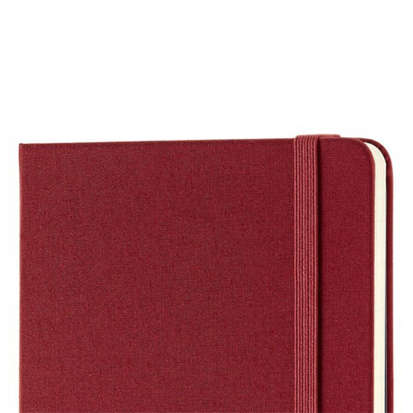 Средний блокнот Moleskine Two-Go Бордо Линия/Чистые листы