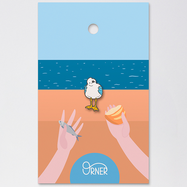 Значок Orner Чайка