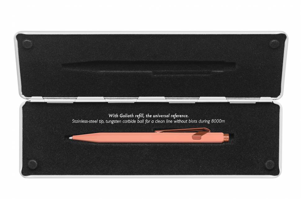 Ручка Caran d'Ache 849 Claim Your Style Монохром Танжерин + box