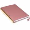 Дневник целей Helper Book Розовый с золотом