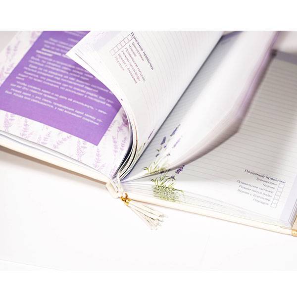 Дневник целей Helper Book Розовый с золотом