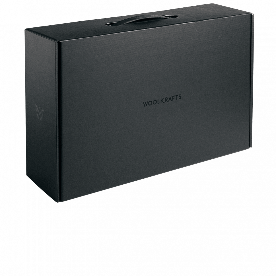 Плед из хлопка Woolkrafts Lava Red 140х200 см