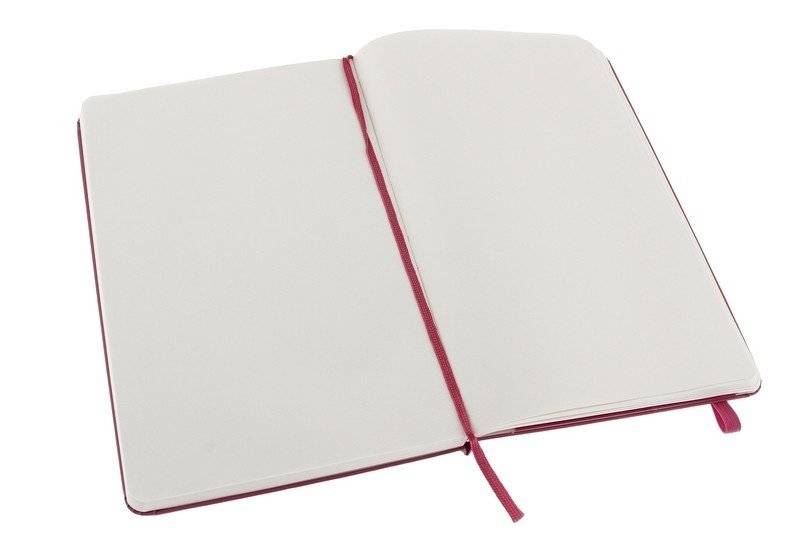 Средний блокнот Moleskine Classic Твердая обложка Розовый Чистые листы