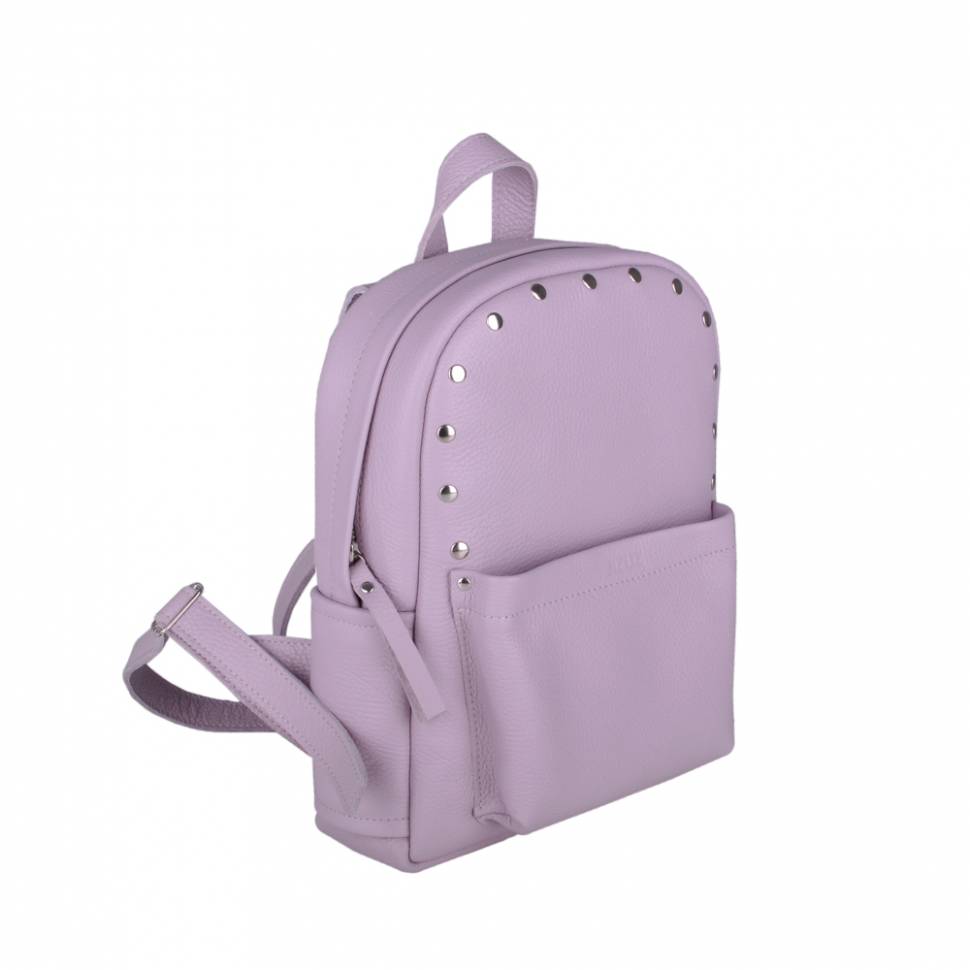 Рюкзак из кожи JIZUZ Carbon-S Lilac R