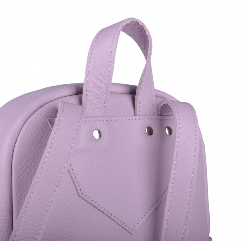 Рюкзак из кожи JIZUZ Carbon-S Lilac R