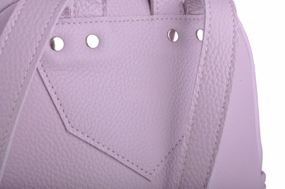 Рюкзак из кожи JIZUZ Carbon-S Lilac R