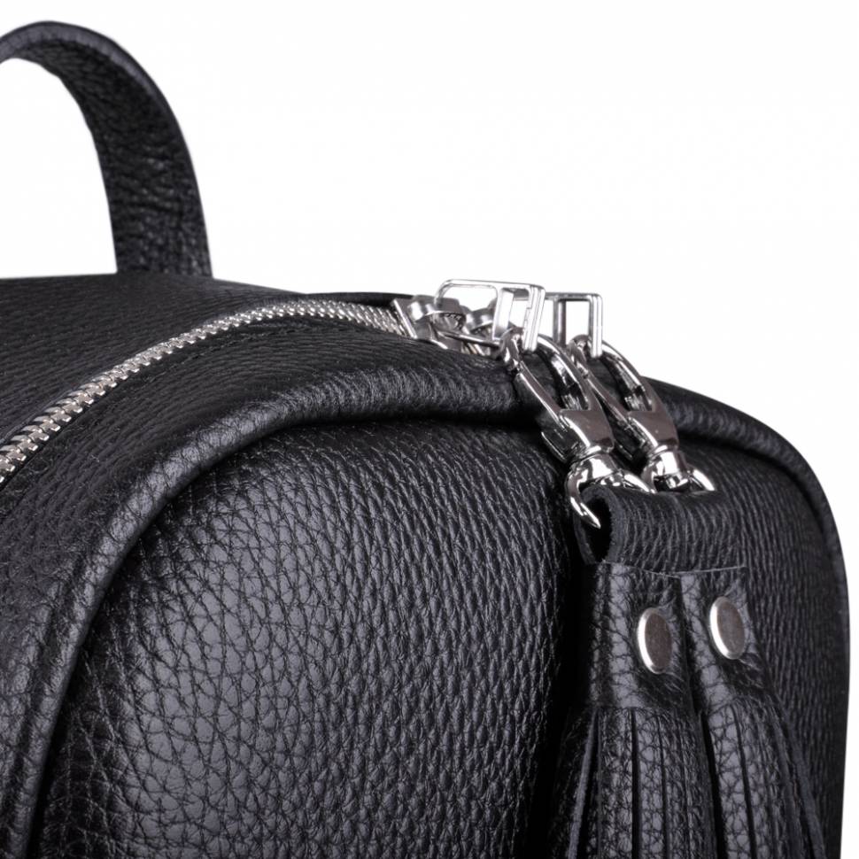 Рюкзак из кожи JIZUZ Copper Black Textured (фактурная кожа) Рюкзак из кожи JIZUZ Copper Black Textured (фактурная кожа)
