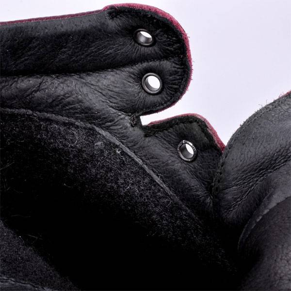 Кожаные кеды Jizuz Industry Wine