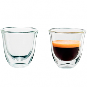 Склянки для Еспрессо De`Longhi з подвійного скла (5513214591)