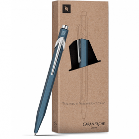 Ручка Caran d&#39;Ache 849 Nespresso Синя + box