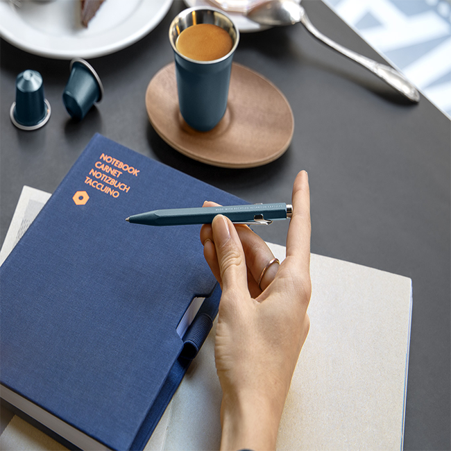 Ручка Caran d'Ache 849 Nespresso Синяя + box