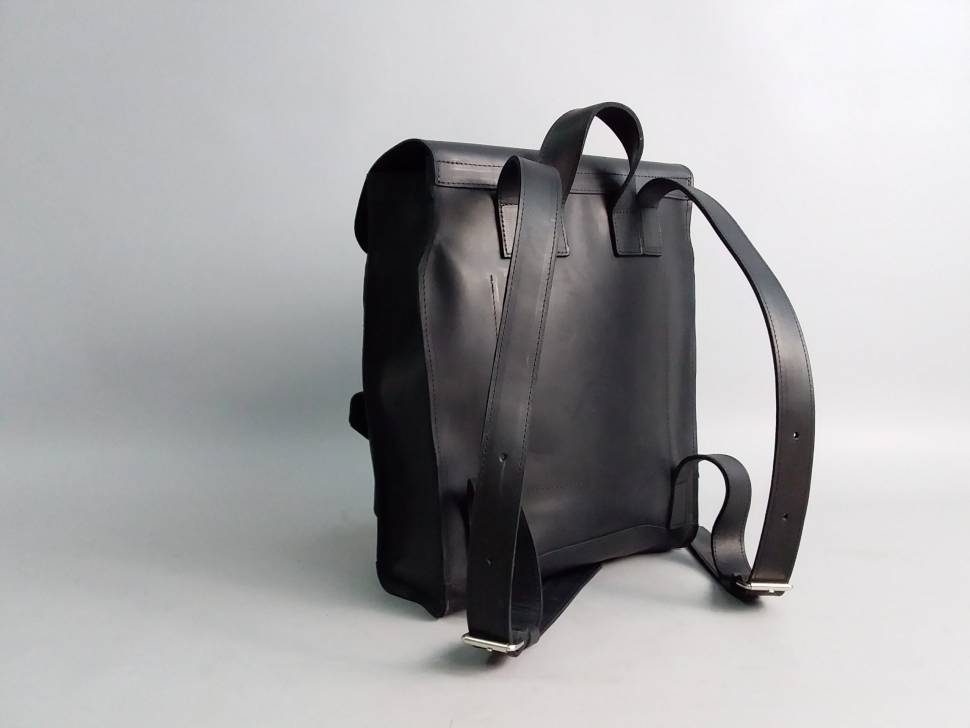 Кожаный рюкзак AV2 Зеленый (P501)