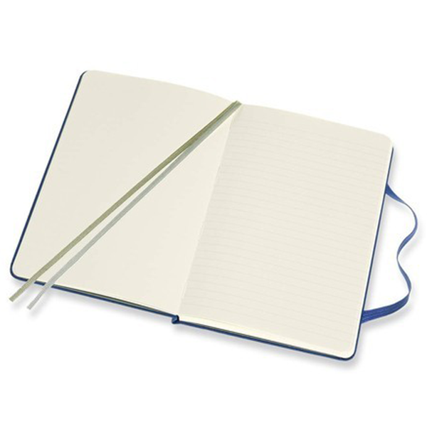Средний блокнот Moleskine Two-Go Лазурный Линия/Чистые листы