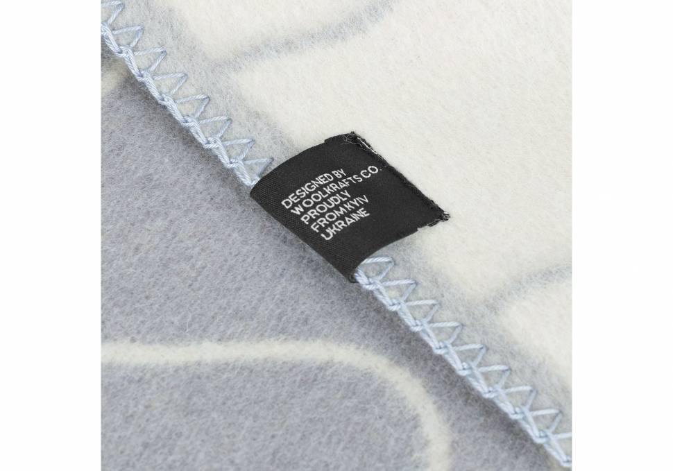 Плед из хлопка Woolkrafts Apex 140х200 см