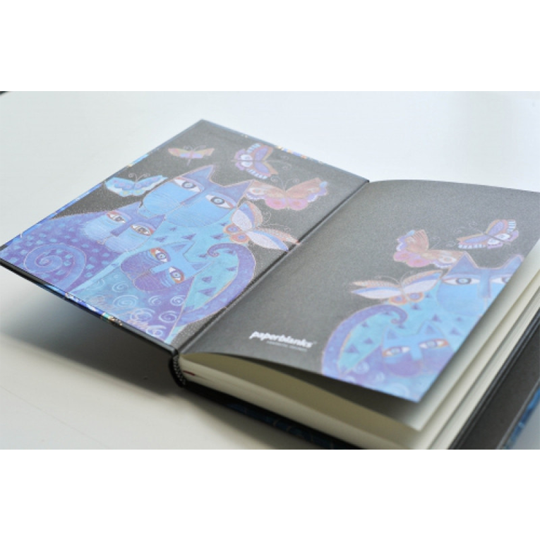 Карманный блокнот Paperblanks Фантастические Коты Синие