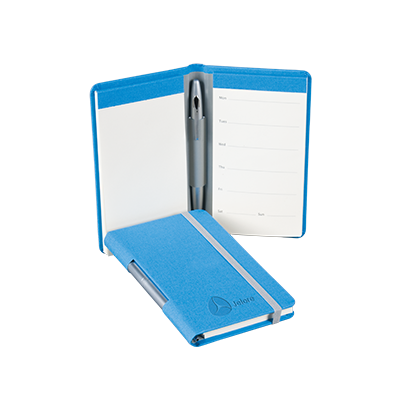 Блокнот Arwey Ando Голубой с ручкой