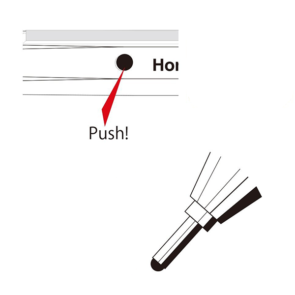 Шариковая ручка OHTO Horizon 0,7 Серебро