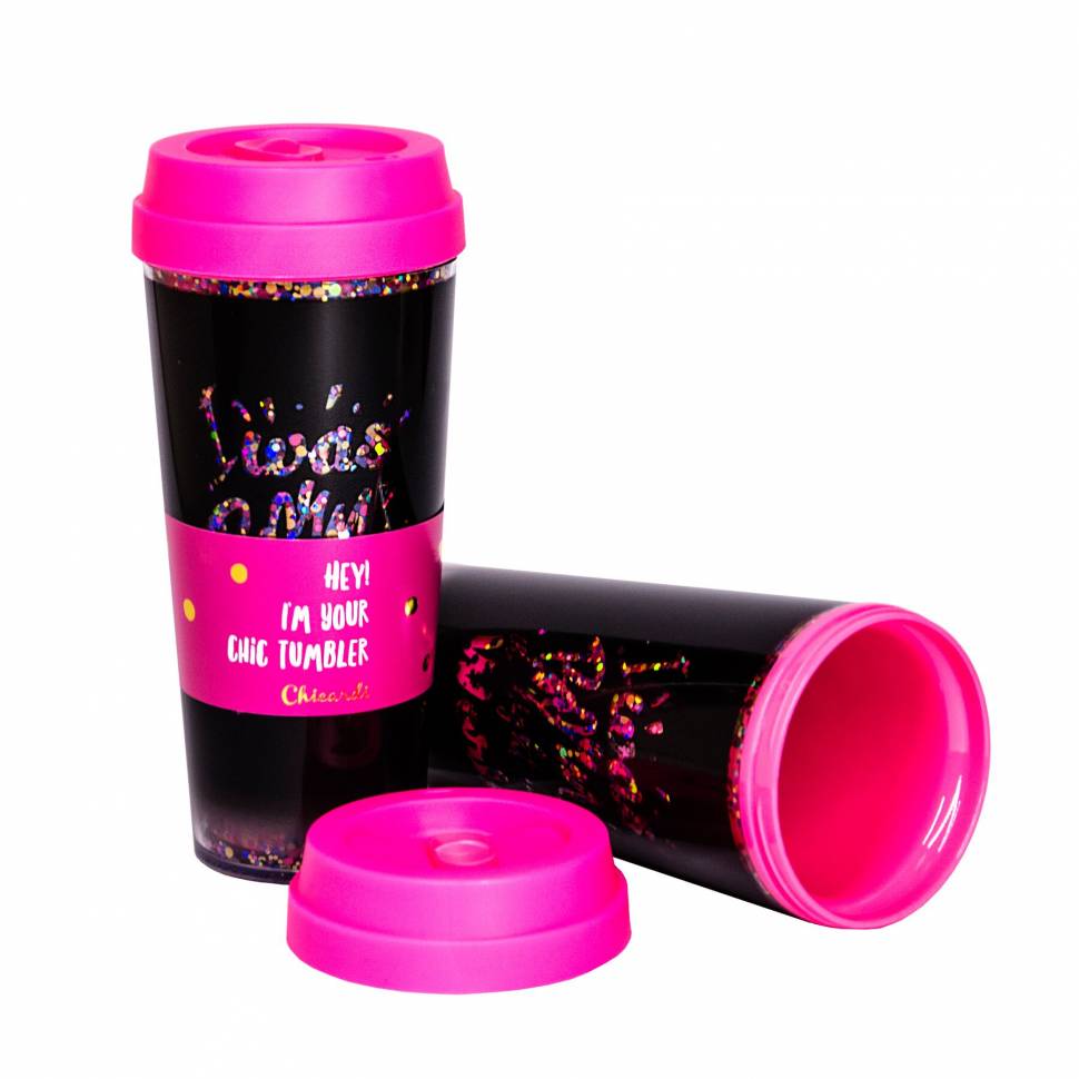 Термостакан Chicardi I Was Born To Light Up The World