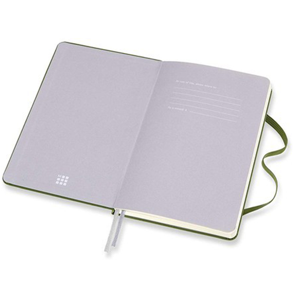 Средний блокнот Moleskine Two-Go Зеленый Линия/Чистые листы