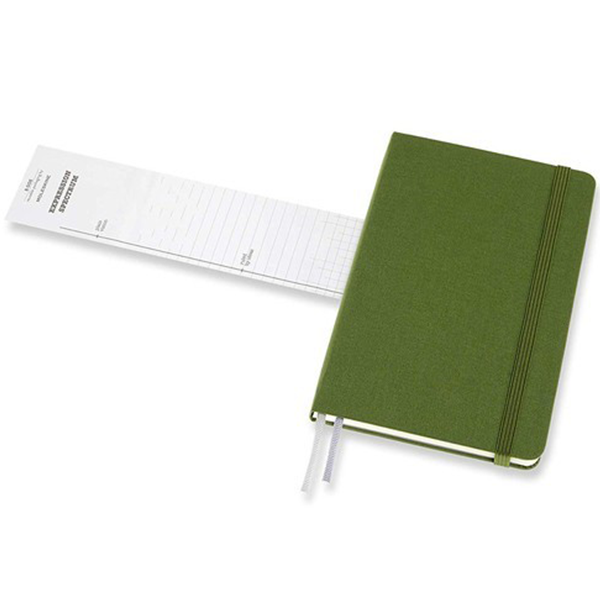 Средний блокнот Moleskine Two-Go Зеленый Линия/Чистые листы