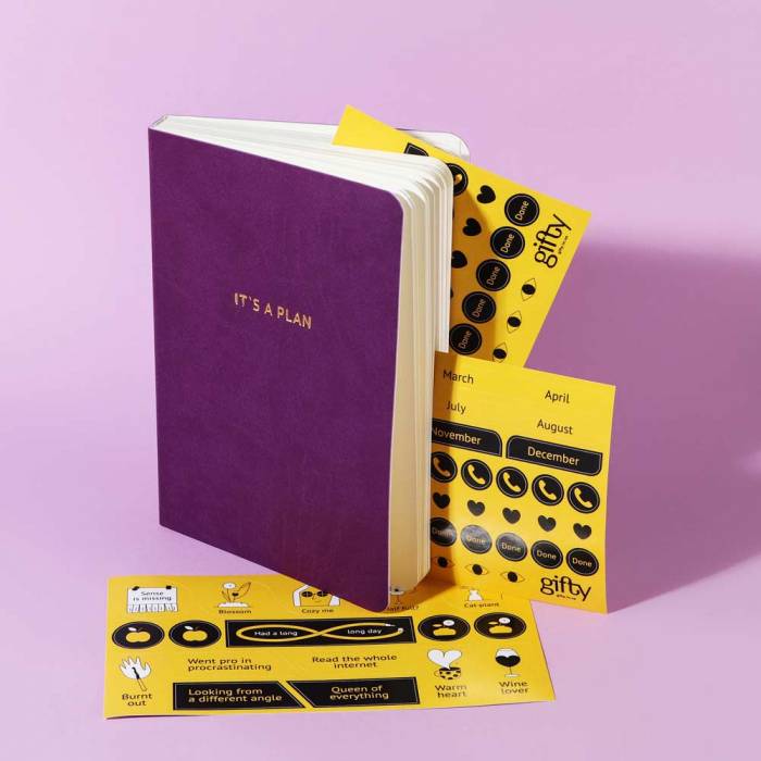 Планер Gifty It's a Plan Фиолетовый