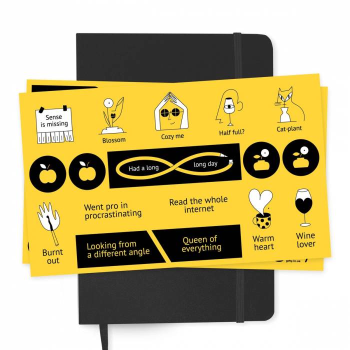 Планер Gifty It's a Plan Фиолетовый