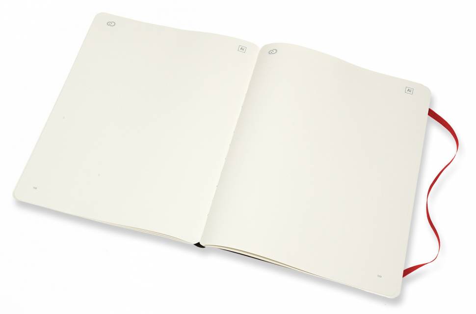 Большой Блокнот Moleskine ADOBE Paper Tablet Для эскизов Черный