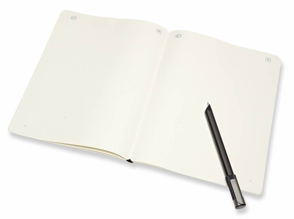 Большой Блокнот Moleskine ADOBE Paper Tablet Для эскизов Черный