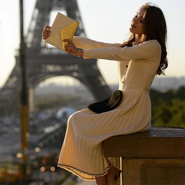 Дневник целей Helper Book Белый с золотом