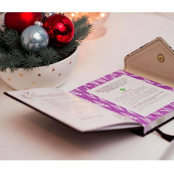 Дневник целей Helper Book Белый с золотом