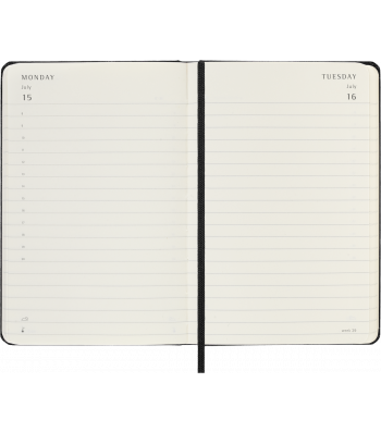 Карманный Ежедневник Moleskine 2026 Черный